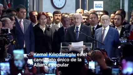 La oposición elige a Kemal Kılıçdaroglu como candidato para enfrentarse a Erdogan