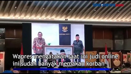 Wapres: Judi Online Harus Diberantas Tuntas