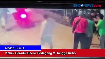 Kakak Beradik Bacok Pedagang Mi hingga Kritis