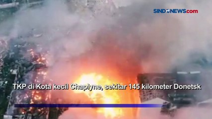 Rusia Serang Stasiun Kereta Api di Hari Kemerdekaan Ukraina, 22 Orang Tewas