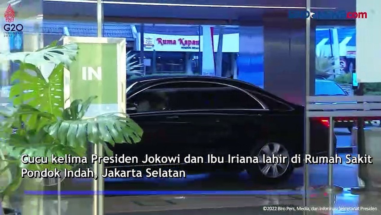 Momen Presiden Jokowi dan Istri Sambut Kelahiran Cucu Kelima