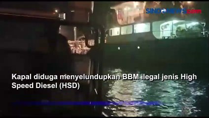 Bakamla Tangkap Tanker Bermuatan 90 Ton BBM Ilegal di Perairan Sekuang Batam