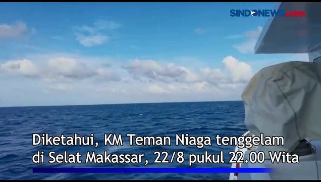 Bakamla RI Cari ABK KM Teman Niaga ang Tenggelam di Selat Makassar
