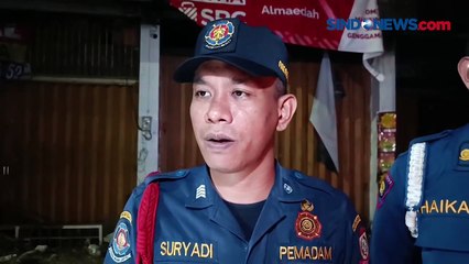 Balita Terjebak Kebakaran Ruko di Makassar