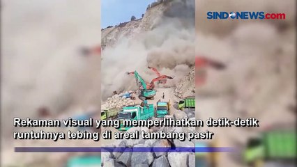Viral Longsor Galian Pasir Leles Garut, Warga Panik