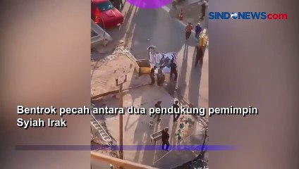 2 Kelompok Syiah Bentrok dengan Senapan Mesin di Irak, 20 Tewas 300 Luka