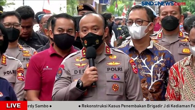 Ferdy Sambo Cs Peragakan 78 Adegan Rekonstruksi Pembunuhan Brigadir J