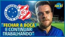 Jogadores do Cruzeiro falam de empate contra o Democrata