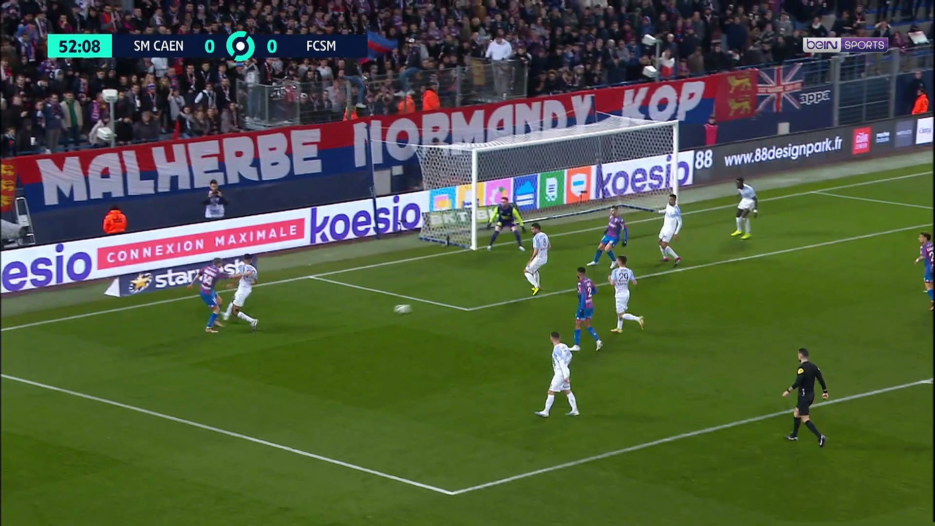 Ligue 2 BKT - Du spectacle mais pas de vainqueur entre Caen et Sochaux !
