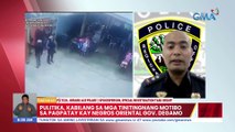 Pulitika, kabilang sa mga tinitignang motibo sa pagpatay kay Negros Oriental Gov. Degamo | UB