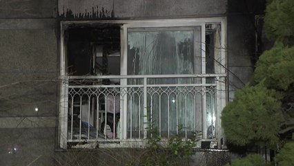 아파트 1층 불로 15층 주민 사망..."순식간에 연기 퍼져" / YTN