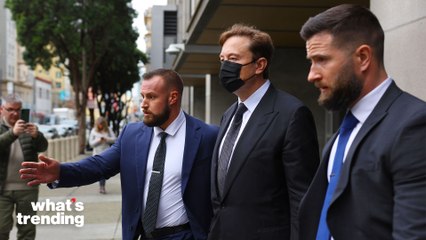 Elon Musk's Bodyguards Follow Him Everywhere In Twitter HQ