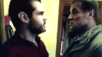 Rambo Last Blood (2019) Rambo Confronts Miguel