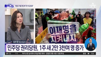 이재명 지지층 대거 입당?…민주 당원 급증