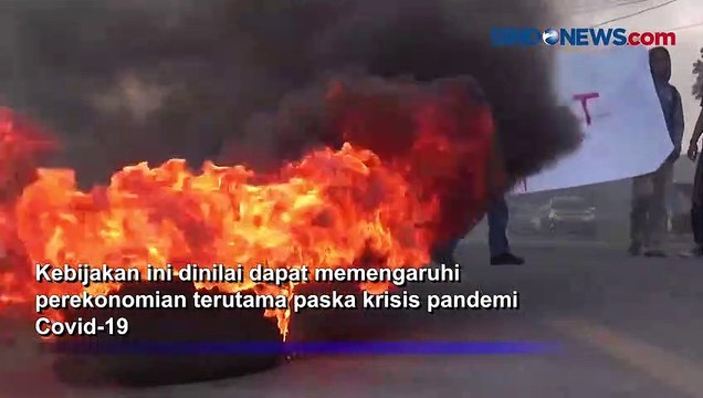 Mahasiswa Demo Tolak Kenaikan BBM di Palopo