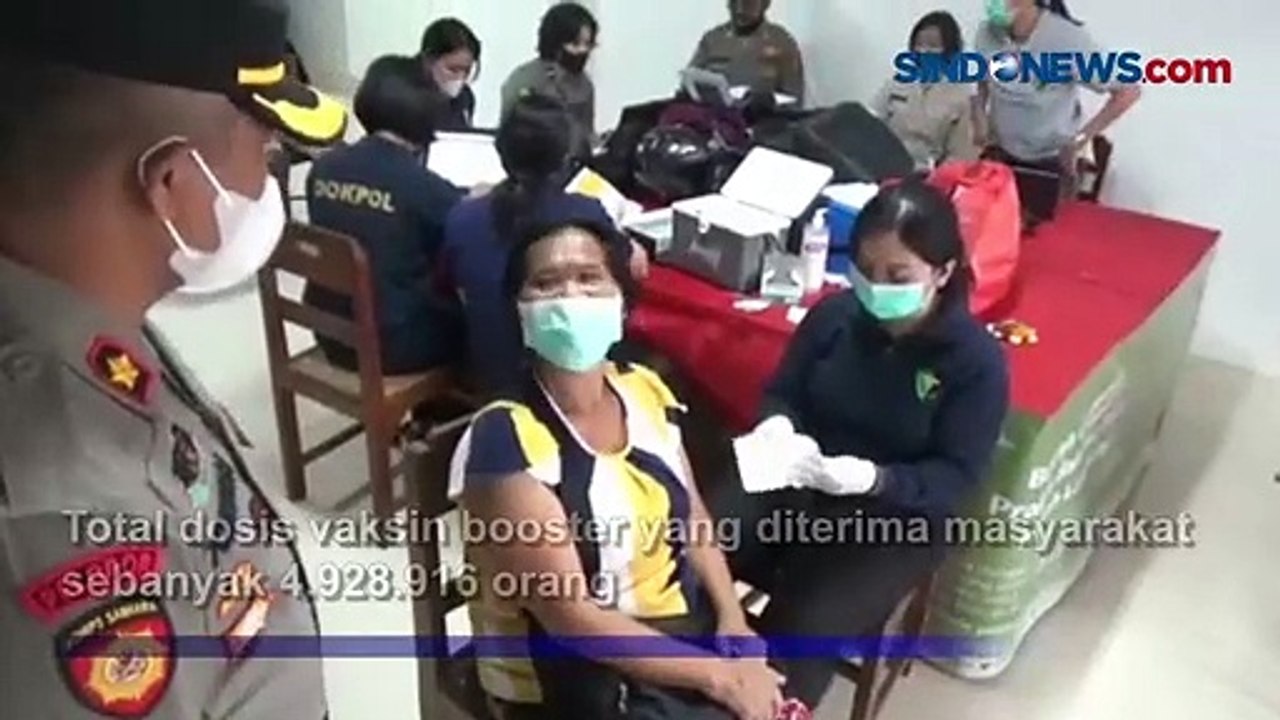 Lebih dari 4,9 Juta Orang Sudah Menerima Vaksin Booster di Jakarta