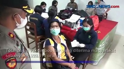 Lebih dari 4,9 Juta Orang Sudah Menerima Vaksin Booster di Jakarta