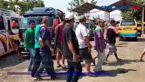 Protes Harga BBM Naik, Sopir Angkutan Umum di Indramayu Mogok Massal