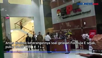 Diteriaki Presiden usai Diperiksa 11 Jam KPK, Anies Tersenyum