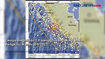 Gempa Magnitudo 5,6 Guncang Bengkulu Kagetkan Warga