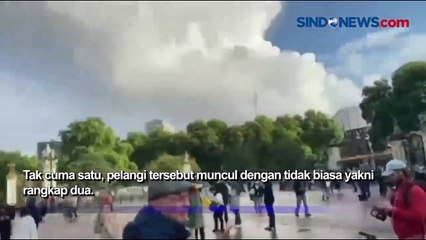 Pelangi Muncul di Atas Istana Buckingham Iringi Kepergian Ratu Elizabeth II