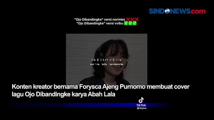 Viral! Ojo Dibandingke Versi Lirik Jepang, Tembus 70 Ribu Penonton