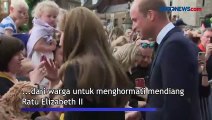 Pangeran Harry dan Pangeran William Menyapa Warga di Kastil Windsor