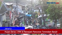 Hujan Deras 3 RW di Rawajati Pancoran Terendam Banjir