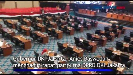 Masa Jabatan Berakhir, Anies Apresiasi Pemberhentian Dirinya di Paripurna DPRD DKI