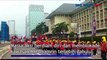 Demo Tolak Kenaikan BBM, Massa Buruh Kasbi Blokade Jalan MH Thamrin Menuju Patung Kuda