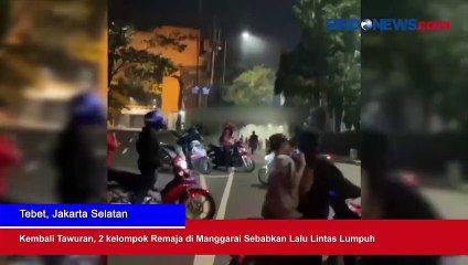 Kembali Tawuran, 2 kelompok Remaja di Manggarai Sebabkan Lalu Lintas Lumpuh