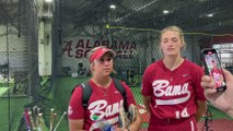 Montana Fouts, Ashley Prange after doubleheader sweep