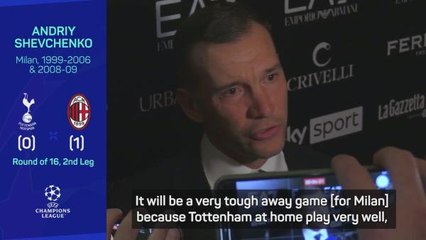Andriy Shevchenko previews Milan-Tottenham second leg