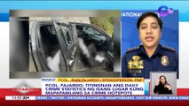 PNP, hinihintay ang mga report mula sa regional offices nito para matukoy ang mga crime hotspots  | BT