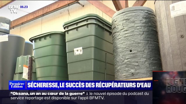 Face à la sécheresse, le succès des récupérateurs d'eau de pluie