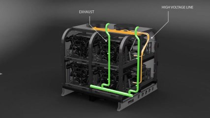 Honda’s Zero Emission Stationary Fuel Cell Provides Back Up Power to a Data Center