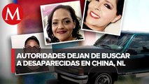 Familia de mujeres desaparecidas en China,NL denuncia falta de apoyo por parte de autoridades