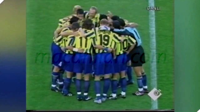 Fenerbahçe 4-2 Siirt Jet-PA 10.09.2000 - 2000-2001 Turkish 1st League Matchday 4 (First 5 Goals)