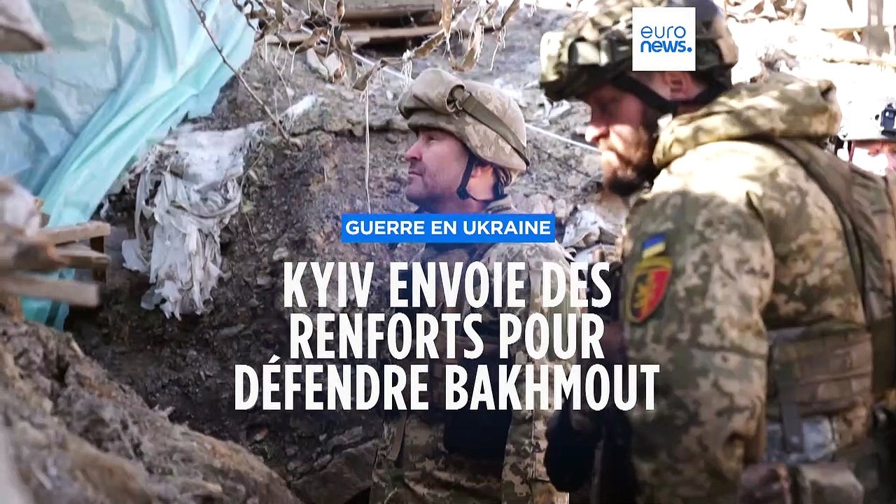 Malgré l'offensive russe, les Ukrainiens veulent se battre jusqu'au bout à Bakhmut