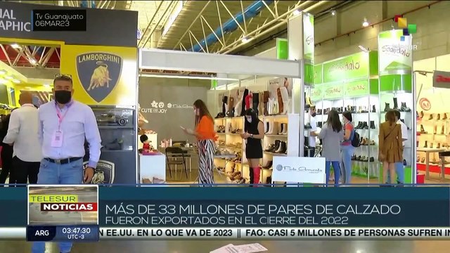 México exportó más de 33 millones de pares de zapatos en 2022