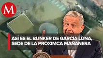 La conferencia presidencial del jueves se realizará desde el bunker de García Luna