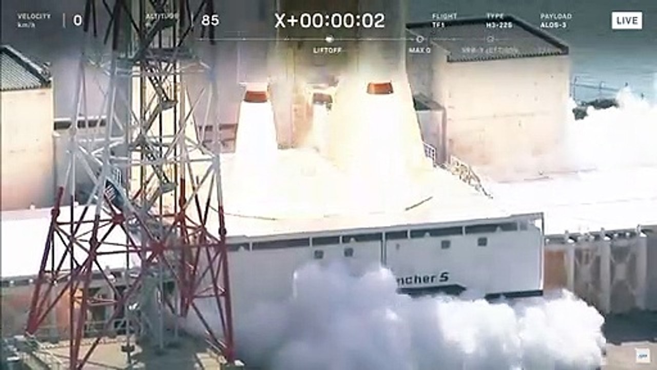 Start der H3-Weltraumrakete in Japan abermals gescheitert