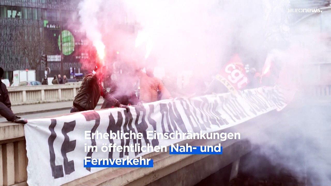 „Gesamte Wirtschaft lahmlegen“: Massenaufstand und Streik in Frankreich gegen die Rentenreform
