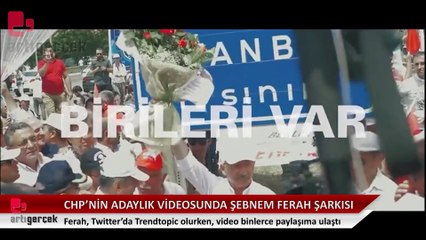 Kılıçdaroğlu, Şebnem Ferah şarkısıyla seslendi: Birileri Var
