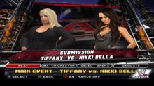 WWE SmackDown vs. Raw 2011 Tiffany vs Nikki Bella