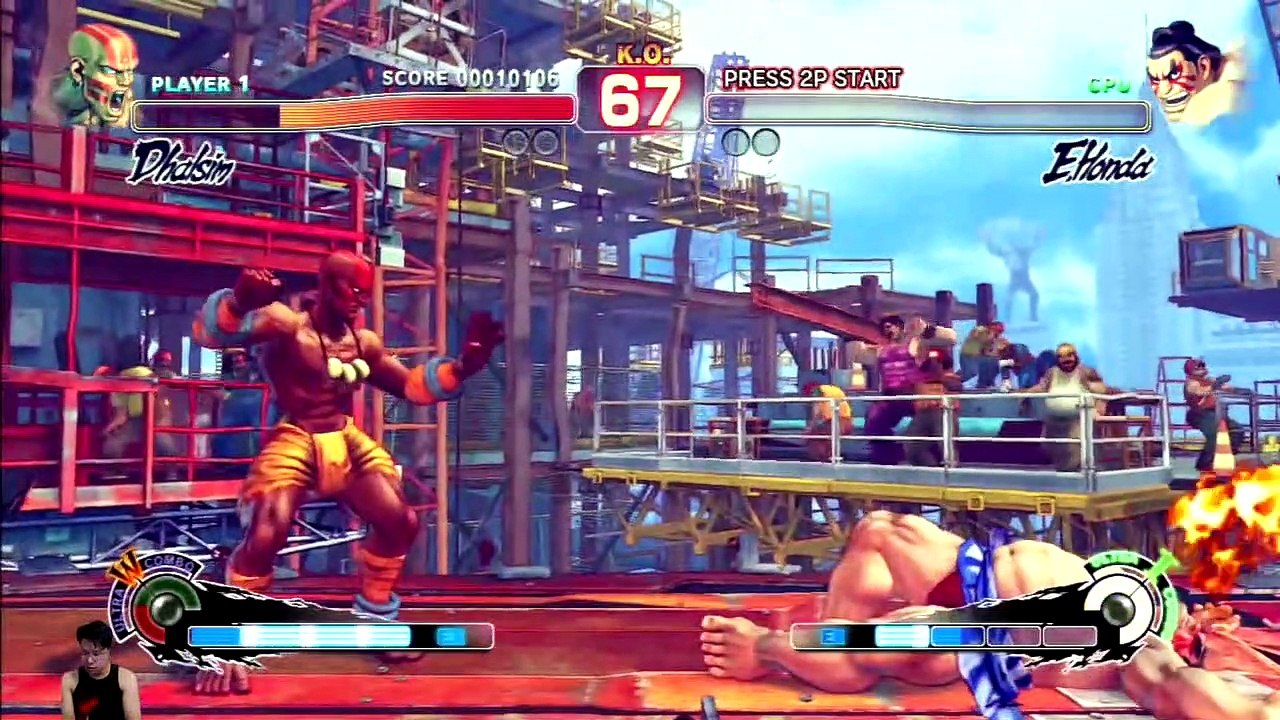 (PS3) Ultra Street Fighter 4 - 73 - Dhalsim - Lv Hardest