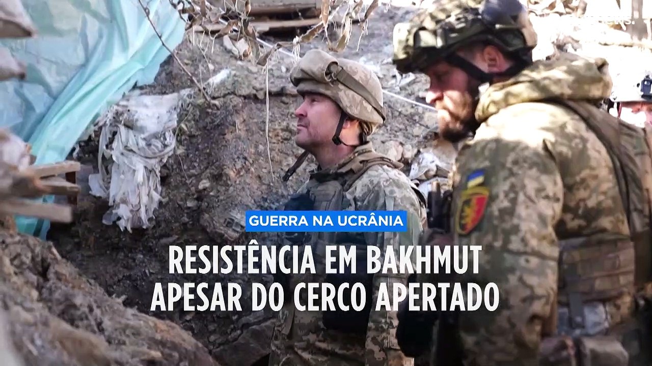 Militares ucranianos votam por "não recuar" em Bakhmut