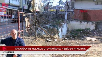 Erdoğan'ın yıllarca oturduğu bina kentsel dönüşümle yeniden yapılıyor