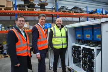 Ed Miliband visits Power Saving Solutions in Warsop