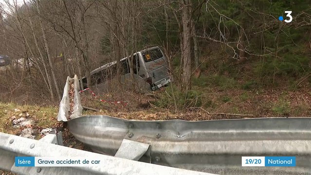 Isère: L’accident d'un car transportant une quarantaine d'enfants samedi à Corps fait bien suite à un malaise du chauffeur, indique le procureur adjoint de Grenoble